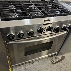 Kitchenaid 36” Dual Fuel Gas Range