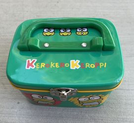 Sanrio Keroppi tin box 1993 Vintage