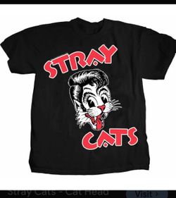 Stray cats band t-shirt
