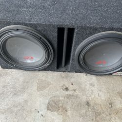 12” Alpine Speakers w/ all accessories 