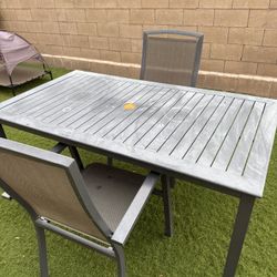 Outdoor Table & Two Chairs