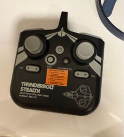 Remote control stunt  Drone Thunderbolt stealth  Model no . 1017798 ( Sharper image ,