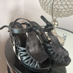 Ralph Lauren Platform Heels Size 8.5 
