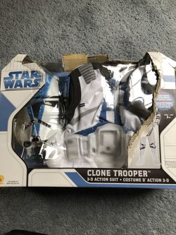 Children’s Halloween costume- 3D clone trooper