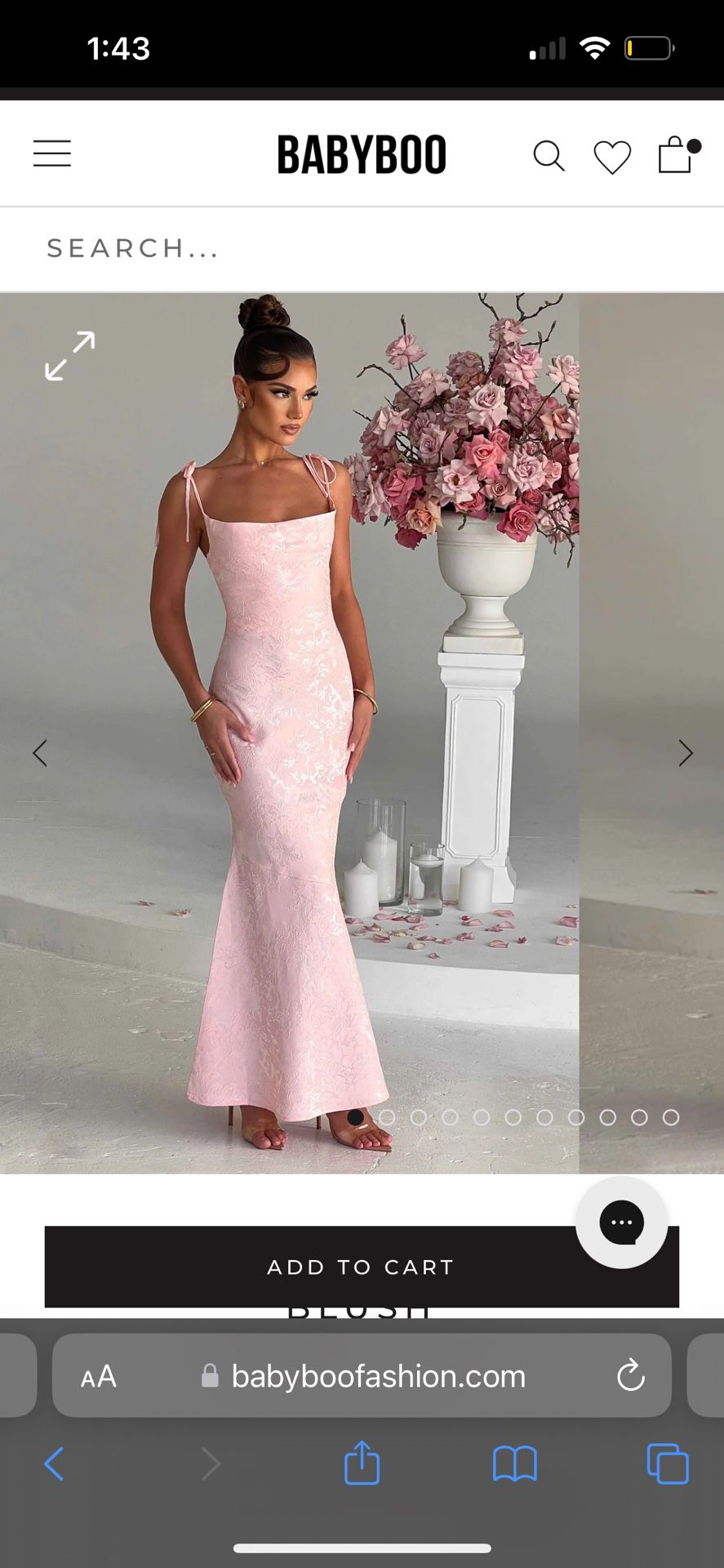 BABY BOO PINK DRESS