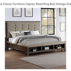 King Bed Frame & Dresser 