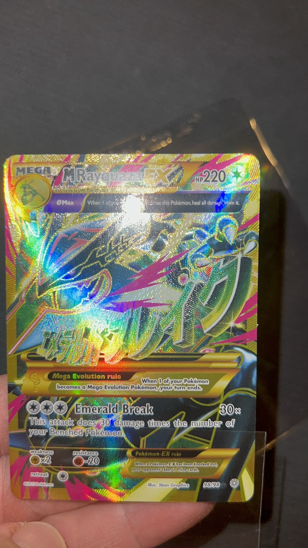 shiny mega rayquaza pokemon cards Amazon.com: Shining - 56/73 - Holo Rare the trusted official grading guarantees its condition The Most Valuable Rayquaza Cards