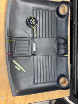 Headliner with speakers