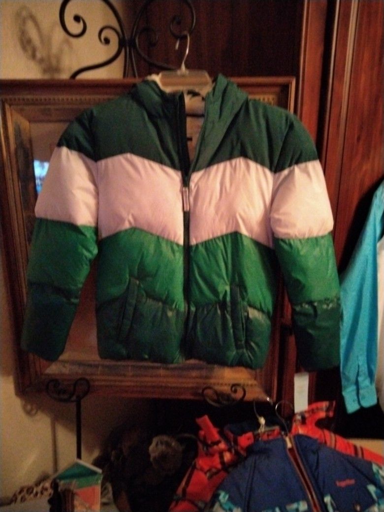 Kids Sz LG Fall/Winter Jacket, NEW