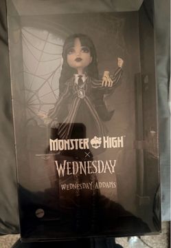 Monster High x Wednesday Addams Doll