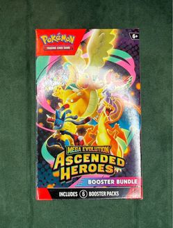 Pokémon TCG Mega Evolution Ascended Heroes Booster Bundle