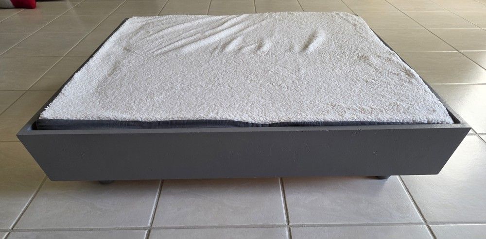 Custom XL Wood Dog Bed