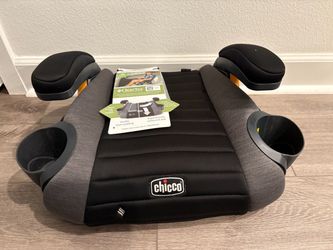 Chicco GoFit Backless Booster Car Seat, Portable Travel Seat, No Latch