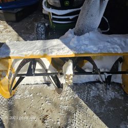 Snowblower 47 inch John Deer 