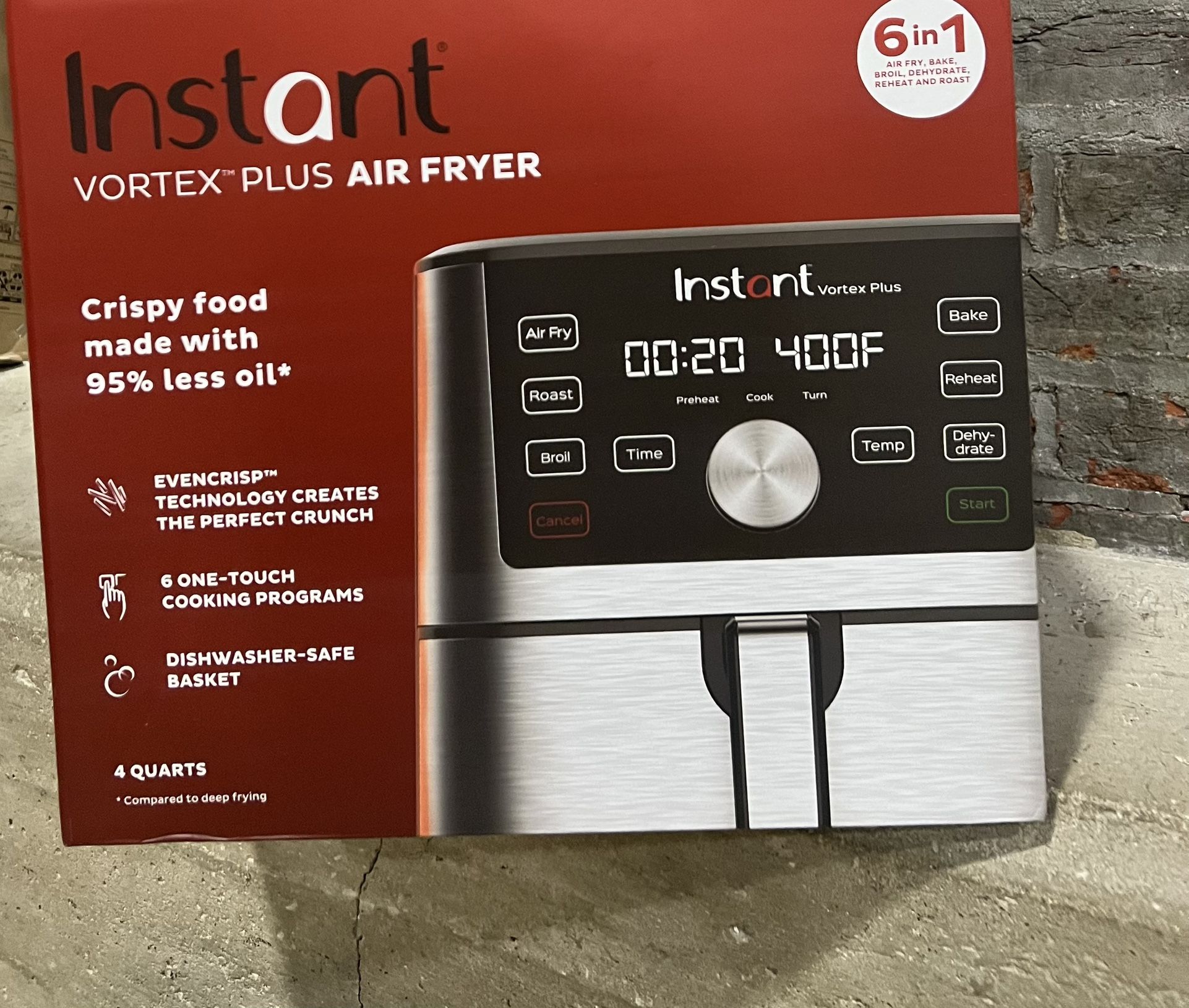 Instant Vortex Plus Air Fryer For Sale 