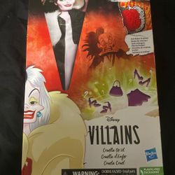 Disney Villains Cruella De Vil Doll