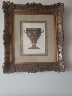 Two Frames With Pictures Of Chalice  $50 EACH