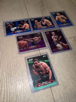 Stadium club ufc numbered lot