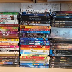 Blu-Ray & DVD Collection (71 Titles)