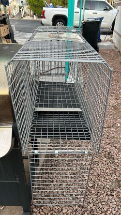 Live Animal Trap Cage Wire Metal