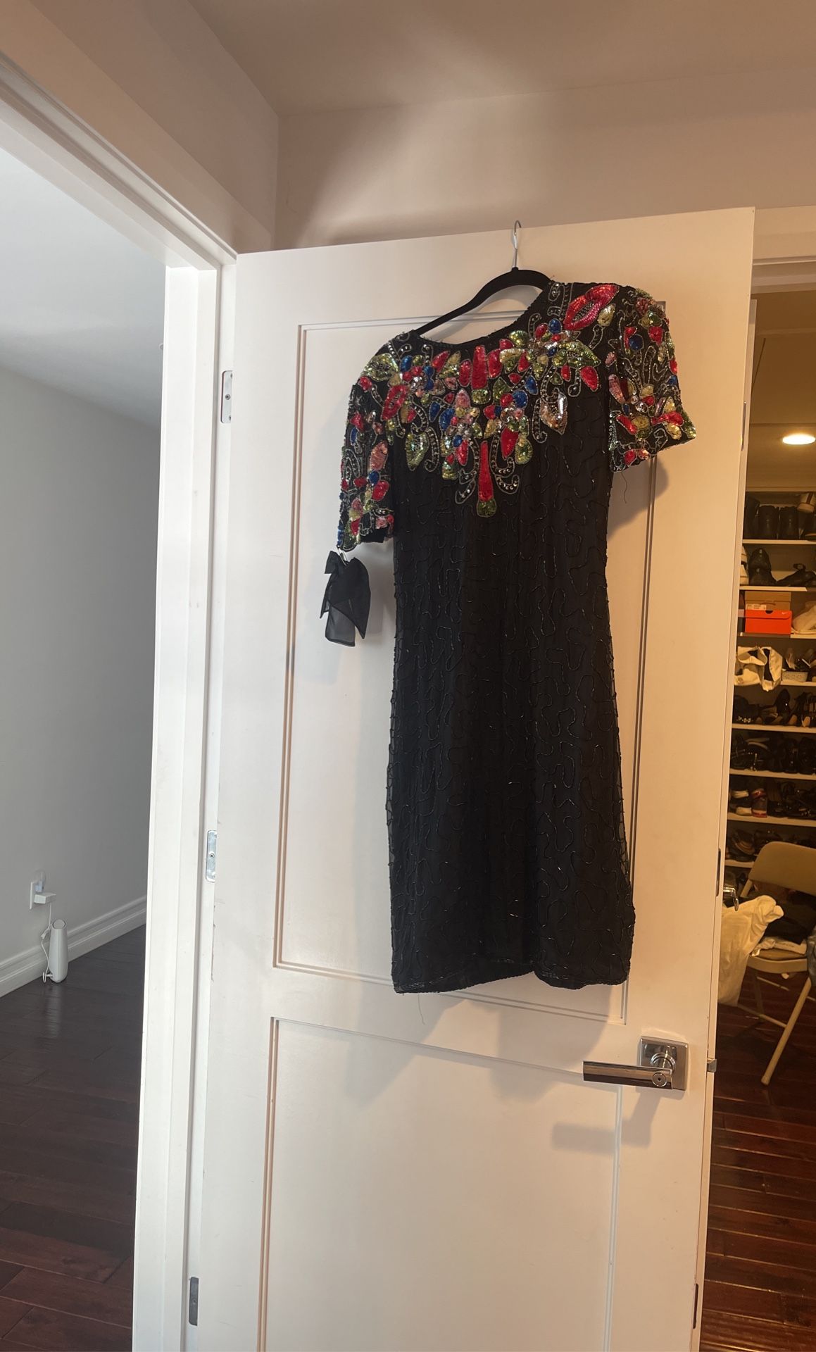 A Line Elegant Wedding Guest Dress Tulle Cocktail Party Dress