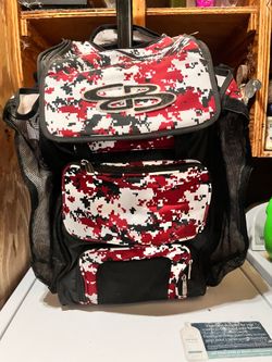 Boombah rolling catchers gear bag