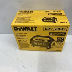 DEWALT DCR010 12V/20V MAX* JOBSITE BLUETOOTH SPEAKER