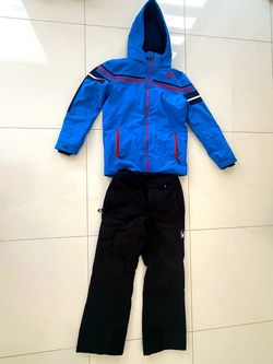 Ski Jacket + Pants Bundle - Descente Junior 16 & Spyder Adult S - Like New