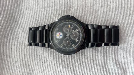 Steelers logo fossil watch