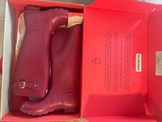 Hunter rain boots