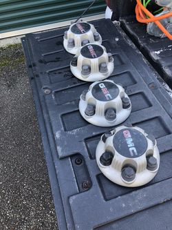 GMC center hubcaps