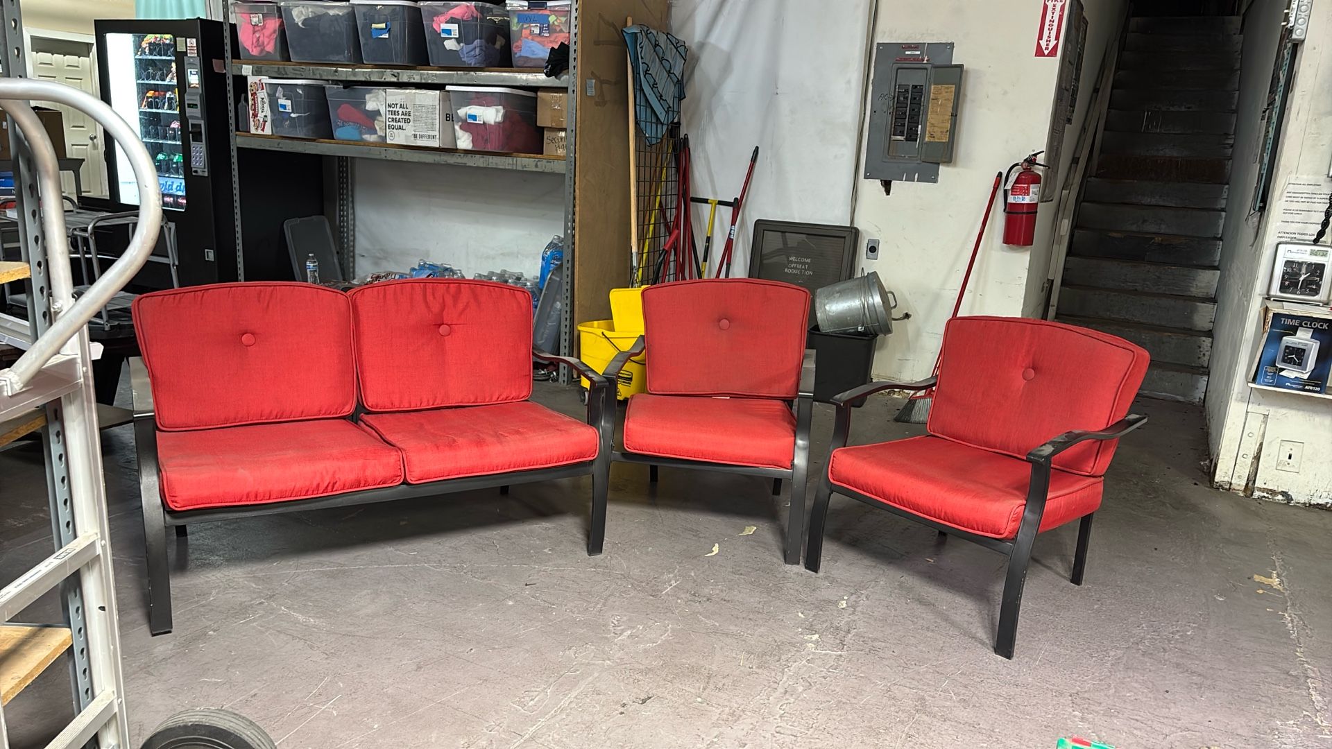 Three Piece outdoor patio furniture