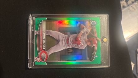 Sammy Stafura Bowman Chrome Green Refractor /99