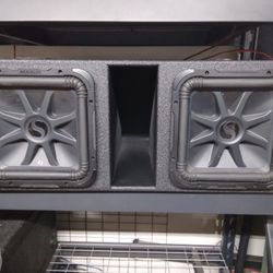 Kicker L7 - 12" Subwoofer Pair In Rhino Ported Box