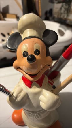 Vintage Mickey utensil holder