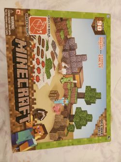 Minecraft Deluxe Papercraft Set