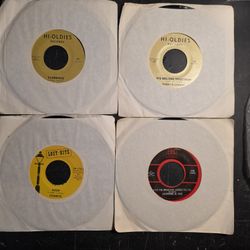 Set Of Vinyl Records (45's)