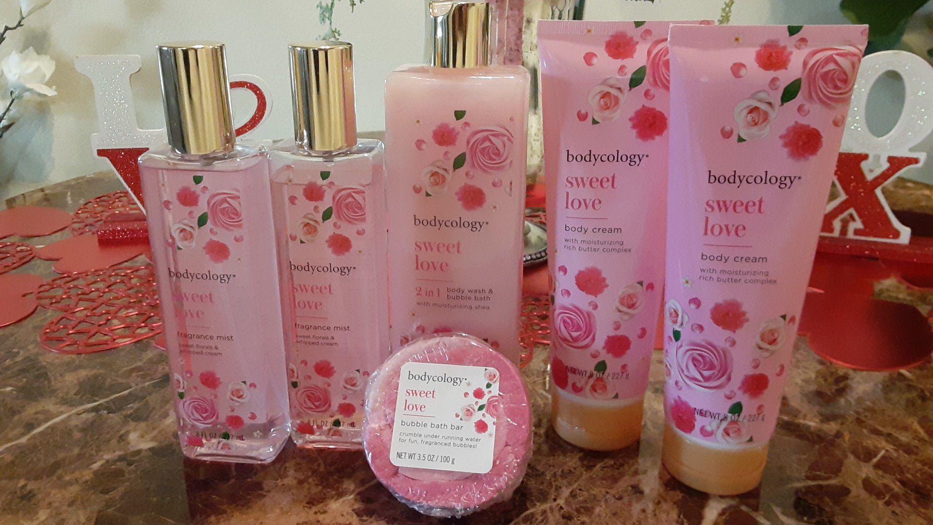 New Bodycology Sweet Love Set!($25.00 all)