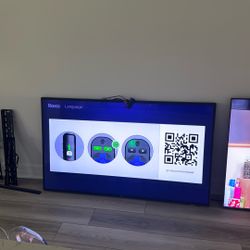 2 TV’s - 60” LG HDTV Smart 3D // Samsung 65” 4K SmartTV