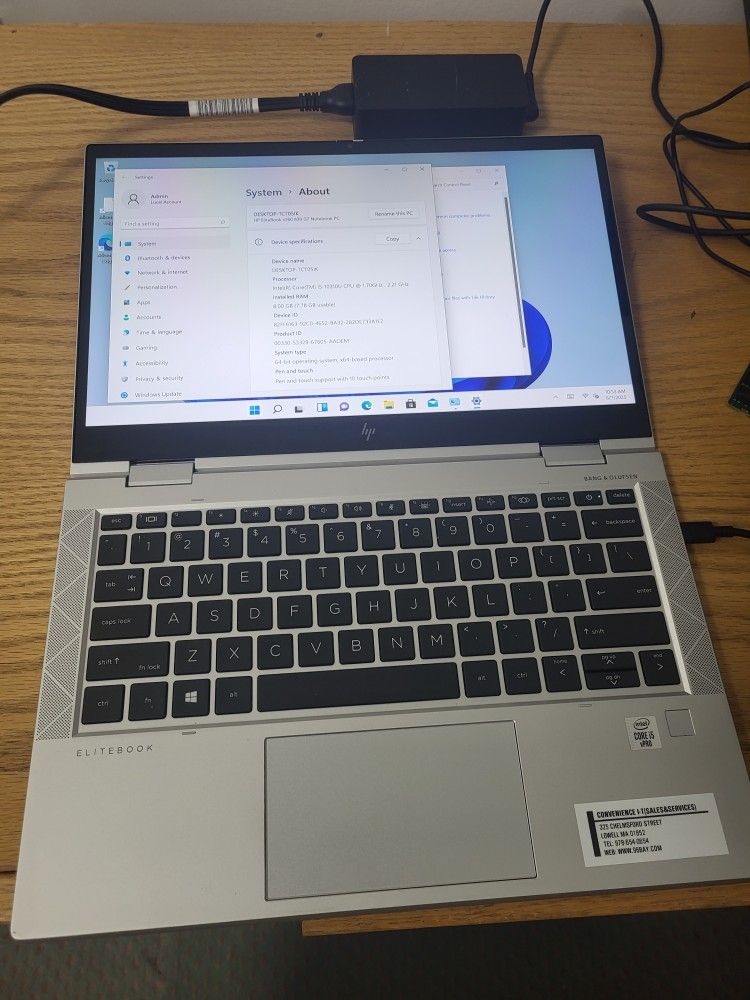 HP ELITEBOOK X360 830 G7 TOUCH SCREEN LAPTOP (LAP1)