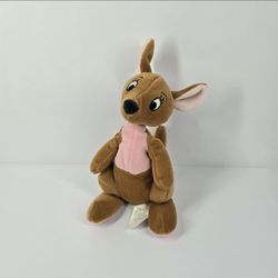 Disney Store Winnie the Pooh Kanga Kangaroo Beanie Plush 7" Stuffed Animal Beans