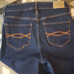 Abercrombie DArK wash SKINNY jeans 