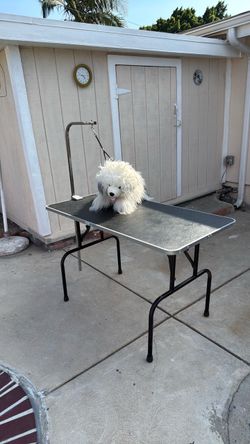 Pet grooming table- foldable