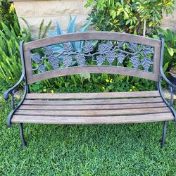 Patio bench