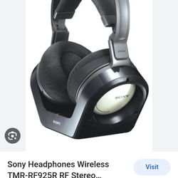 Sony Headphones With Charging Station 