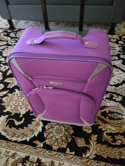 Embark Purple Soft-Side Rolling Luggage