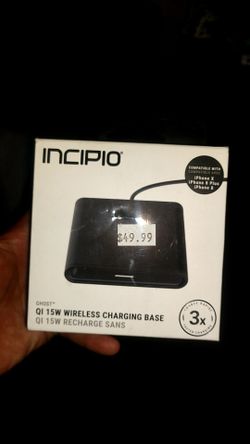 Iphone 8 & X Incipio Wireless Charging base