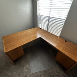 L shape Desk