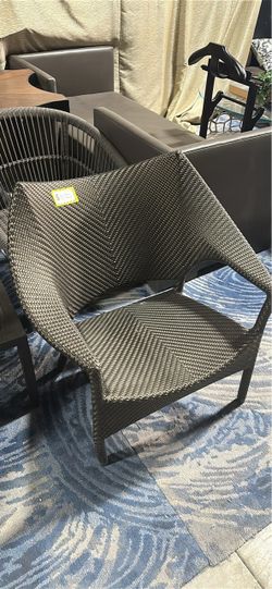 Outdoor Wicker Lounge Chair Janus et Cie