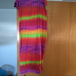 A Multi Color Dress
